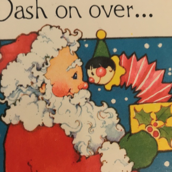 Vintage Christmas Party Invites 8 Count - Picture 5 of 8